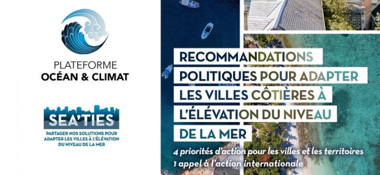 L’initiative Sea’ties dévoile ses recommandations politiques pour l’adaptation des villes côtières menacées