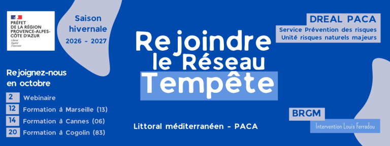 Rejoindre le réseau Tempête : saison hivernale 2026-27